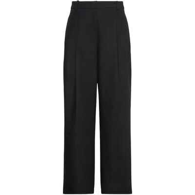Calvin Stretch Chino W/ Pleat -Wide Leg 40 Black 40 Calvin Stretch Chino W/ Pleat -Wide Leg 40 Black 40