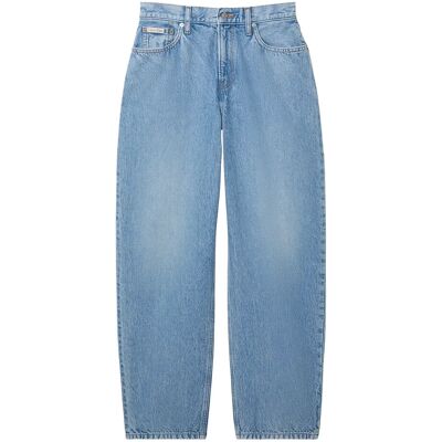 Calvin Relaxed Barrel Jean Sage Stone SH/32 Blue SH/32 Calvin Relaxed Barrel Jean Sage Stone SH/32 Blue SH/32