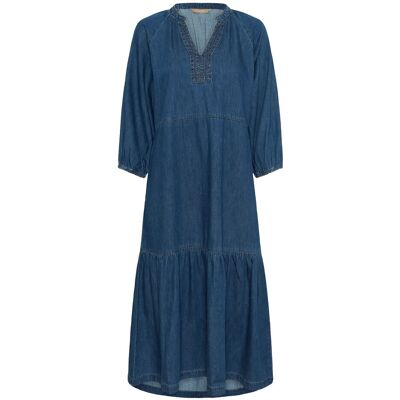 Culture Culava Arpa Long Dress XS Blue XS Culture Culava Arpa Long Dress XS Blue XS