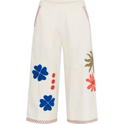 Culture Cuchrestella Cropped Pants S Cream S Culture Cuchrestella Cropped Pants S Cream S