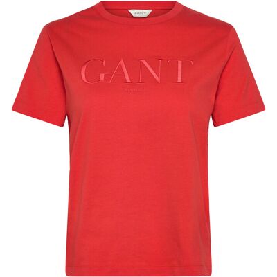 Gant Reg Tonal Graphic Ss T-Shirt L Red L Gant Reg Tonal Graphic Ss T-Shirt L Red L