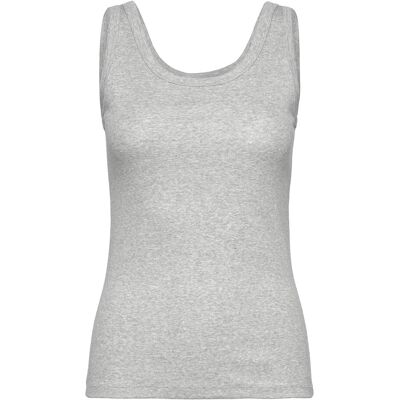 Gant Slim Ribbed Tank Top M Grey M Gant Slim Ribbed Tank Top M Grey M
