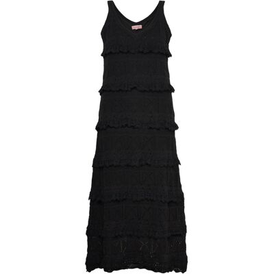 Hunkøn Sienna Knit Dress XXL Black XXL Hunkøn Sienna Knit Dress XXL Black XXL