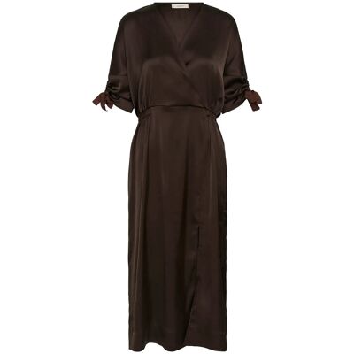 InWear Lakeiw Fake Wrap Dress 46 Brown 46 InWear Lakeiw Fake Wrap Dress 46 Brown 46