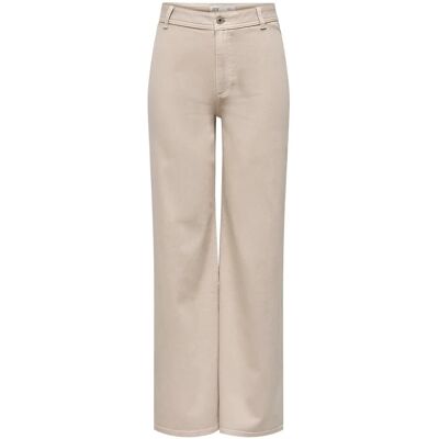Jdyiris Stretch Hw Wide Pant Pnt Noos XS x 32 Cream XS x 32 Jdyiris Stretch Hw Wide Pant Pnt Noos XS x 32 Cream XS x 32