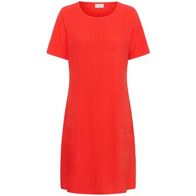 Kaffe Kaliny Dress 46 Red 46 Kaffe Kaliny Dress 46 Red 46