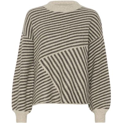 Kaffe Kaverana Knit Pullover M Grey M Kaffe Kaverana Knit Pullover M Grey M