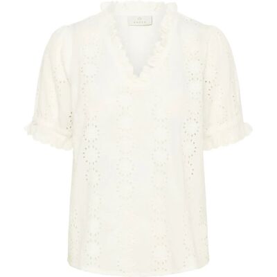 Kaffe Kadona Blouse 46 Cream 46 Kaffe Kadona Blouse 46 Cream 46