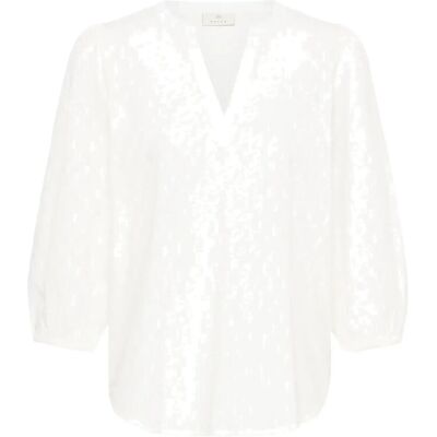 Kaffe Kabea Blouse 34 White 34 Kaffe Kabea Blouse 34 White 34