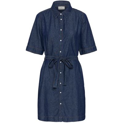 Kaffe Kajade Denim Dress 40 Navy 40 Kaffe Kajade Denim Dress 40 Navy 40
