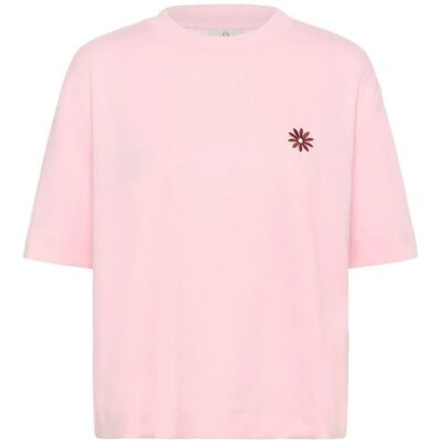 Kaffe Kaannie Embroidery T-Shirt XXL Pink XXL Kaffe Kaannie Embroidery T-Shirt XXL Pink XXL