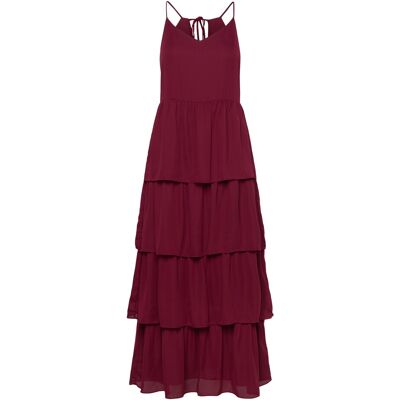 Kaffe Kalorinda Dress 38 Burgundy 38 Kaffe Kalorinda Dress 38 Burgundy 38