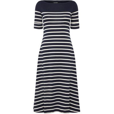 Lauren Ralph Lauren Cotton Baby 1X1 Rib-Knit Dress S Navy S Lauren Ralph Lauren Cotton Baby 1X1 Rib-Knit Dress S Navy S