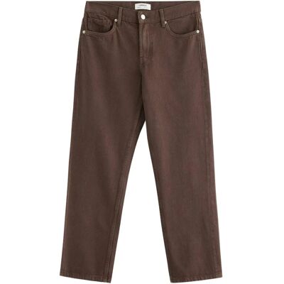 Lindex Straight Jeans With Regular Waist 34 Brown 34 Lindex Straight Jeans With Regular Waist 34 Brown 34