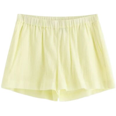 Lindex Crinkled Shorts XXL Yellow XXL Lindex Crinkled Shorts XXL Yellow XXL