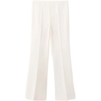 Mango High-Waist Suits Trousers 40 Cream 40 Mango High-Waist Suits Trousers 40 Cream 40