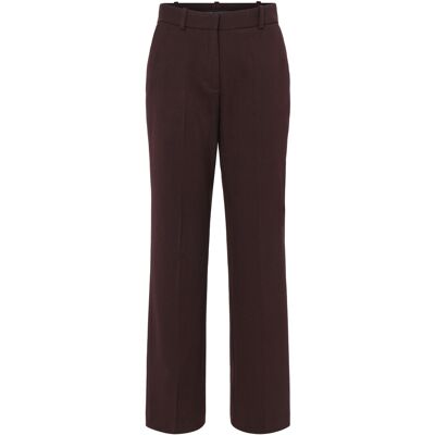 Mango Straight-Fit Suit Trousers 44 Burgundy 44 Mango Straight-Fit Suit Trousers 44 Burgundy 44