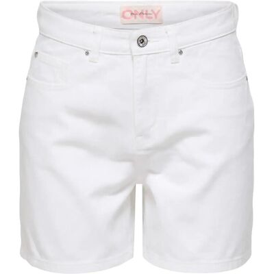 ONLY Onlphine Dnm Shorts Noos L White L ONLY Onlphine Dnm Shorts Noos L White L