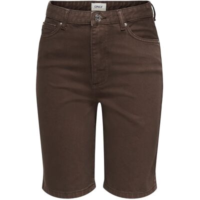 ONLY Onlsonny Hw Wide Dnm Shorts Noos L Brown L ONLY Onlsonny Hw Wide Dnm Shorts Noos L Brown L
