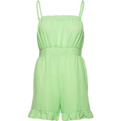 ONLY Onlnova Lux Strap Meg Playsuit Solid Ptm S Green S ONLY Onlnova Lux Strap Meg Playsuit Solid Ptm S Green S