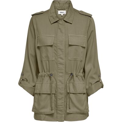 ONLY Onlkenya B Life Utility Jacket Cc Otw XL Khaki XL ONLY Onlkenya B Life Utility Jacket Cc Otw XL Khaki XL