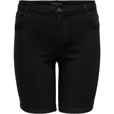 ONLY Carmakoma Carthunder Life Reg Long Shorts Dnm Noos 50 Black 50 ONLY Carmakoma Carthunder Life Reg Long Shorts Dnm Noos 50 Black 50