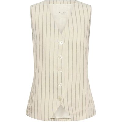 Part Two Bintapw Waistcoat 46 Cream 46 Part Two Bintapw Waistcoat 46 Cream 46