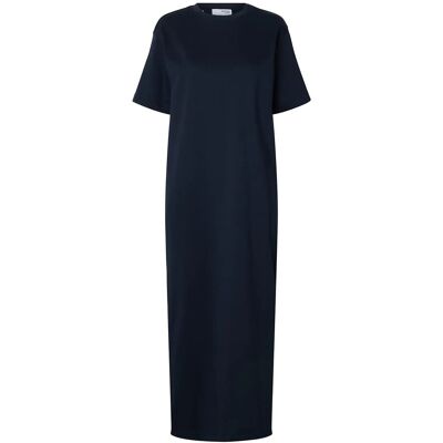 Selected Slfessential Ss Pocket Ankle Dress Noos XL Navy XL Selected Slfessential Ss Pocket Ankle Dress Noos XL Navy XL