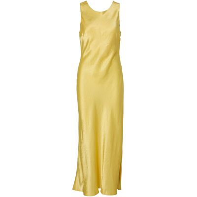 Selected Slfselene Sl Cowl Back Midi Dress B 44 Yellow 44 Selected Slfselene Sl Cowl Back Midi Dress B 44 Yellow 44