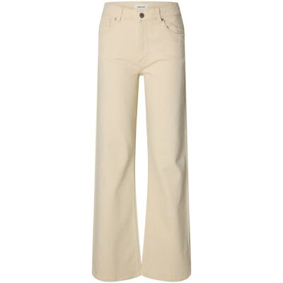 Selected Slwwide Bea-Kori Ecru 609 Hw Jeans Noos 31 x 32 Cream 31 x 32 Selected Slwwide Bea-Kori Ecru 609 Hw Jeans Noos 31 x 32 Cream 31 x 32