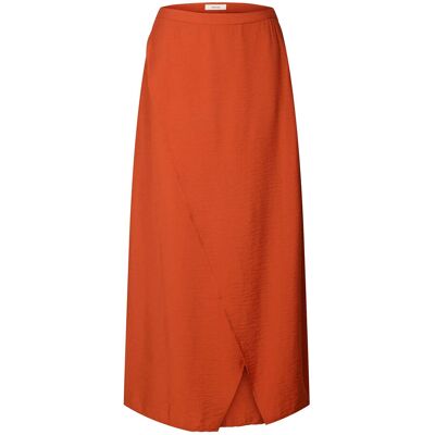 Selected Slflisa Mw Ankle Wrap Skirt B 40 Red 40 Selected Slflisa Mw Ankle Wrap Skirt B 40 Red 40
