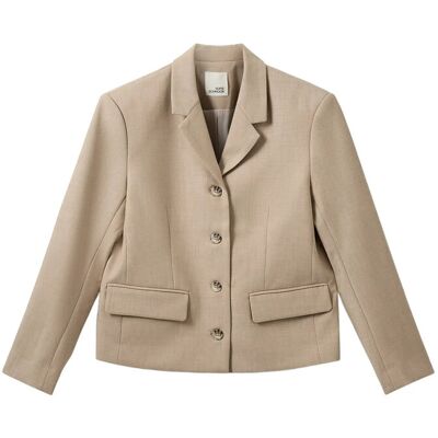 Sofie Schnoor Ellysw Short Blazer 38 Beige 38 Sofie Schnoor Ellysw Short Blazer 38 Beige 38