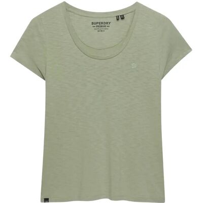 Superdry Studios Scoop Neck Tee 16 Khaki 16 Superdry Studios Scoop Neck Tee 16 Khaki 16