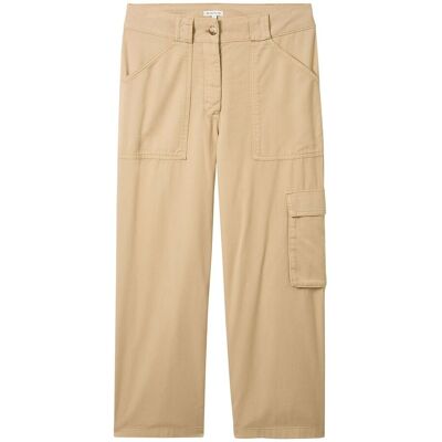 Tom Tailor Pants With Utility Details 40 Beige 40 Tom Tailor Pants With Utility Details 40 Beige 40