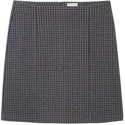 Tom Tailor Cosy Checked Skirt 46 Grey 46 Tom Tailor Cosy Checked Skirt 46 Grey 46
