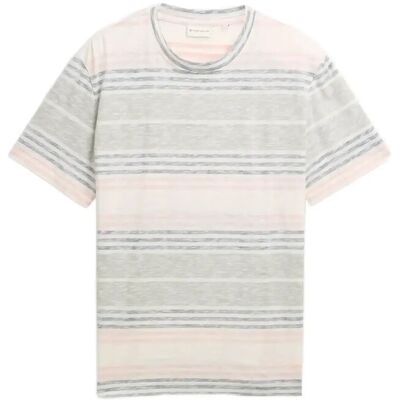 Tom Tailor Inside Printed Stripe T-Shirt XL Patterned XL Tom Tailor Inside Printed Stripe T-Shirt XL Patterned XL
