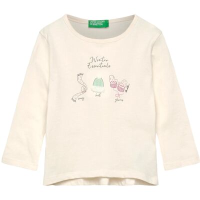 United T-Shirt L/S 82 Cream 82 United T-Shirt L/S 82 Cream 82