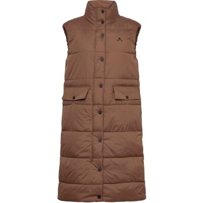 Whistler Amaretto W Long Puffer Vest 38 Brown 38 Whistler Amaretto W Long Puffer Vest 38 Brown 38