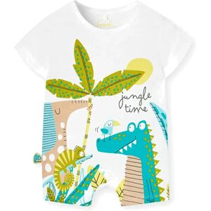 Boboli Knit Play Suit 56 White 56 Boboli Knit Play Suit 56 White 56