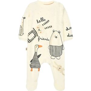 Boboli Velour Play Suit For Baby -Bci 86 Cream 86 Boboli Velour Play Suit For Baby -Bci 86 Cream 86