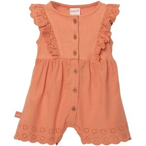 Boboli Batiste Jumpsuit Embroidery For Girl 68 Orange 68 Boboli Batiste Jumpsuit Embroidery For Girl 68 Orange 68