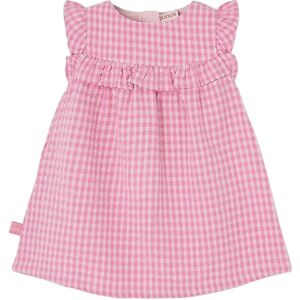 Boboli Poplin Dress Check For Baby -Bci 68 Pink 68 Boboli Poplin Dress Check For Baby -Bci 68 Pink 68