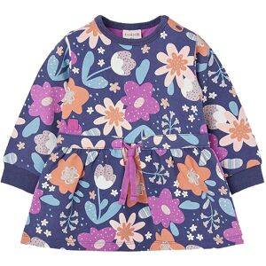 Boboli Fleece Dress Floral 86 Navy 86 Boboli Fleece Dress Floral 86 Navy 86
