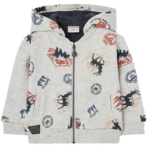 Boboli Fleece Jacket Printed 86 Grey 86 Boboli Fleece Jacket Printed 86 Grey 86