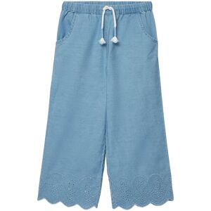 Boboli Denim Trousers Embroidery For Girl -Bci 92 Blue 92 Boboli Denim Trousers Embroidery For Girl -Bci 92 Blue 92