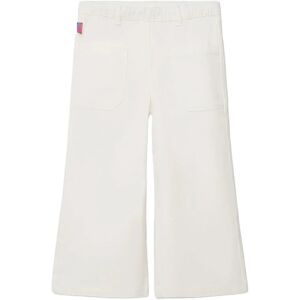 Boboli Stretch Twill Trousers For Girl -Bci 116 White 116 Boboli Stretch Twill Trousers For Girl -Bci 116 White 116