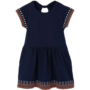 Boboli Knit Dress Flame For Girl -Bci 140 Navy 140 Boboli Knit Dress Flame For Girl -Bci 140 Navy 140