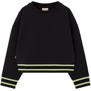 Boboli Fleece Sweatshirt For Girl -Bci 104 Black 104 Boboli Fleece Sweatshirt For Girl -Bci 104 Black 104