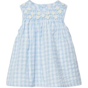 Boboli Poplin Dress Check For Baby -Bci 68 Blue 68 Boboli Poplin Dress Check For Baby -Bci 68 Blue 68