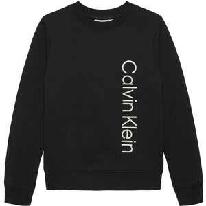 Calvin Terry Side Graphic Cn Sweatshirt 128 Black 128 Calvin Terry Side Graphic Cn Sweatshirt 128 Black 128